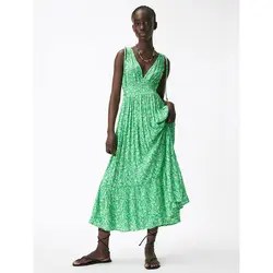 خرید پیراهن ویسکوز بلند زنانه زارا کد 88782 | فروشگاه اینترنتی بانی استایل