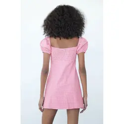 خرید پیراهن کوتاه زنانه زارا کد 88669 | فروشگاه اینترنتی بانی استایل