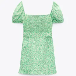 قیمت و خرید پیراهن کوتاه زنانه زارا کد 88643 | فروشگاه اینترنتی بانی استایل