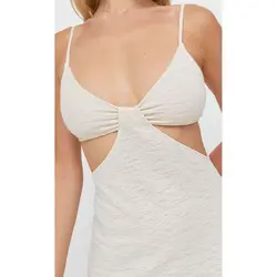 خرید پیراهن میدی زنانه استرادیواریوس کد 89364 | فروشگاه اینترنتی بانی استایل