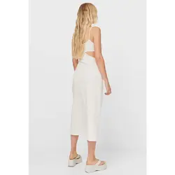 خرید پیراهن میدی زنانه استرادیواریوس کد 89364 | فروشگاه اینترنتی بانی استایل