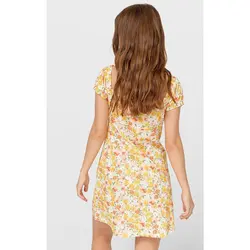 خرید پیراهن گلدار زنانه استرادیواریوس کد 89398 | فروشگاه اینترنتی بانی استایل