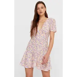 خرید پیراهن کوتاه زنانه استرادیواریوس کد 89281 | فروشگاه اینترنتی بانی استایل