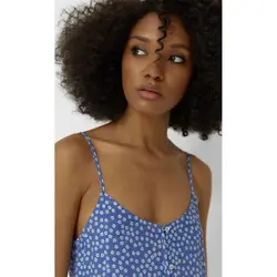 خرید پیراهن بندی زنانه استرادیواریوس کد 89269 | فروشگاه اینترنتی بانی استایل