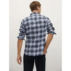 خرید پیراهن چهارخانه مردانه منگو کد 88268 | فروشگاه اینترنتی بانی استایل