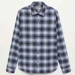 خرید پیراهن چهارخانه مردانه منگو کد 88268 | فروشگاه اینترنتی بانی استایل