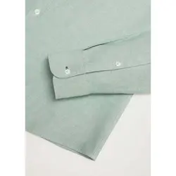 خرید پیراهن آکسفورد مردانه منگو کد 88254 | فروشگاه اینترنتی بانی استایل