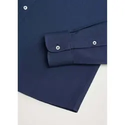 خرید پیراهن آکسفورد مردانه منگو کد 88240 | فروشگاه اینترنتی بانی استایل