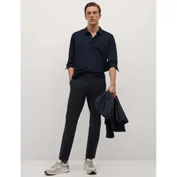 خرید پیراهن آستین بلند مردانه منگو کد 88148 | فروشگاه اینترنتی بانی استایل