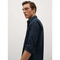 خرید پیراهن آستین بلند مردانه منگو کد 88107 | فروشگاه اینترنتی بانی استایل