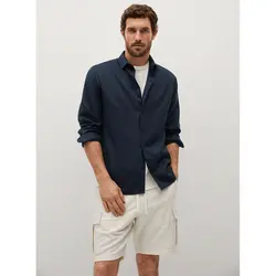 خرید پیراهن آستین بلند مردانه منگو کد 88042 | فروشگاه اینترنتی بانی استایل