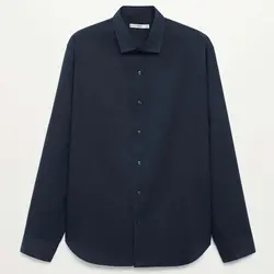 خرید پیراهن آستین بلند مردانه منگو کد 88042 | فروشگاه اینترنتی بانی استایل