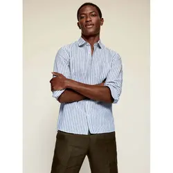 خرید پیراهن راه راه مردانه منگو کد 88028 | فروشگاه اینترنتی بانی استایل