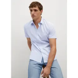 خرید پیراهن آستین کوتاه مردانه منگو کد 88417 | فروشگاه اینترنتی بانی استایل