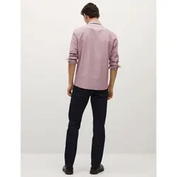 خرید پیراهن آکسفورد مردانه منگو کد 88318 | فروشگاه اینترنتی بانی استایل
