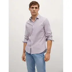 خرید پیراهن راه راه مردانه منگو کد 88333 | فروشگاه اینترنتی بانی استایل