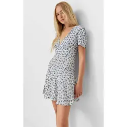 خرید پیراهن کوتاه یقه هفت زنانه استرادیواریوس کد 88924 | بانی استایل