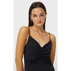 خرید پیراهن بلند یقه هفت زنانه استرادیواریوس کد 88879 | بانی استایل