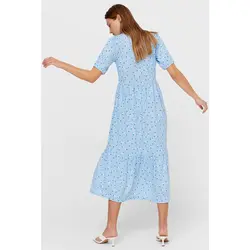 خرید پیراهن میدی زنانه استرادیواریوس کد 88901 | فروشگاه اینترنتی بانی استایل