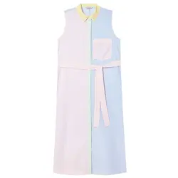 خرید پیراهن نخی زنانه استرادیواریوس کد 89202 | فروشگاه اینترنتی بانی استایل