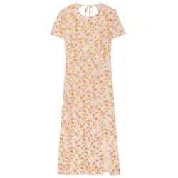 خرید پیراهن میدی زنانه استرادیواریوس کد 89224 | فروشگاه اینترنتی بانی استایل