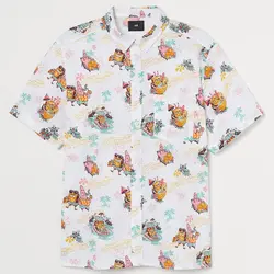 خرید پیراهن آستین کوتاه مردانه اچ اند ام کد 86852 | فروشگاه اینترنتی بانی استایل