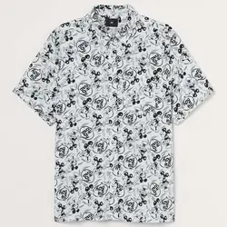 خرید پیراهن آستین کوتاه مردانه اچ اند ام کد 86870 | فروشگاه اینترنتی بانی استایل