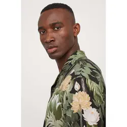 خرید پیراهن آستین کوتاه مردانه اچ اند ام کد 86800 | فروشگاه اینترنتی بانی استایل