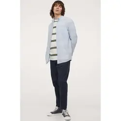 قیمت و خرید پیراهن نخی مردانه اچ اند ام کد 86743 | فروشگاه اینترنتی بانی استایل