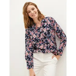 خرید بلوز گلدار زنانه ال سی وایکیکی کد 86003 | فروشگاه اینترنتی بانی استایل