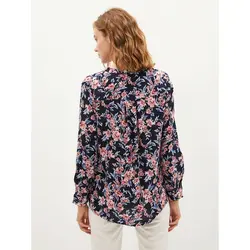 خرید بلوز گلدار زنانه ال سی وایکیکی کد 86003 | فروشگاه اینترنتی بانی استایل