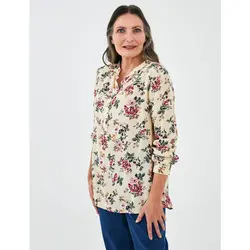 خرید بلوز گلدار زنانه ال سی وایکیکی کد 86018 | فروشگاه اینترنتی بانی استایل