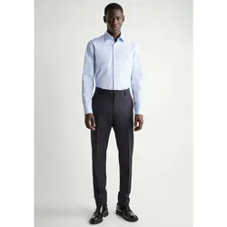 خرید پیراهن نخی آستین بلند مردانه زارا کد 87804 | فروشگاه اینترنتی بانی استایل