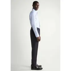 خرید پیراهن نخی آستین بلند مردانه زارا کد 87804 | فروشگاه اینترنتی بانی استایل