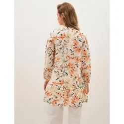 خرید تونیک گلدار زنانه ال سی وایکیکی کد 86477 | فروشگاه اینترنتی بانی استایل