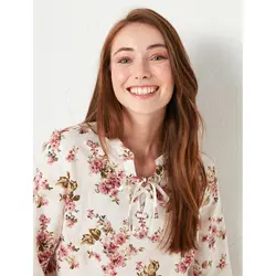 خرید تونیک گلدار زنانه ال سی وایکیکی کد 86449 | فروشگاه اینترنتی بانی استایل