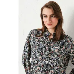 خرید تونیک زنانه ال سی وایکیکی کد 86366 | فروشگاه اینترنتی بانی استایل