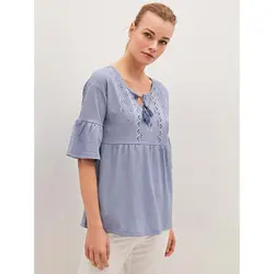 خرید بلوز زنانه ال سی وایکیکی کد 86256 | فروشگاه اینترنتی بانی استایل