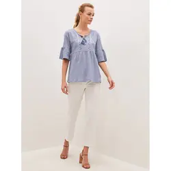 خرید بلوز زنانه ال سی وایکیکی کد 86256 | فروشگاه اینترنتی بانی استایل