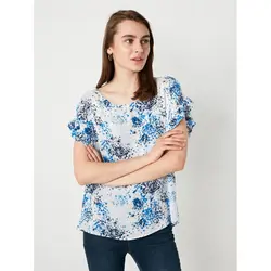 خرید بلوز یقه گرد زنانه ال سی وایکیکی کد 86205 | فروشگاه اینترنتی بانی استایل