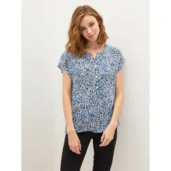 خرید بلوز یقه هفت زنانه ال سی وایکیکی کد 86217 | فروشگاه اینترنتی بانی استایل