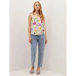 خرید بلوز گلدار زنانه ال سی وایکیکی کد 86269 | فروشگاه اینترنتی بانی استایل