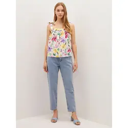 خرید بلوز گلدار زنانه ال سی وایکیکی کد 86269 | فروشگاه اینترنتی بانی استایل