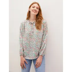 خرید بلوز ویسکوز زنانه ال سی وایکیکی کد 85911 | فروشگاه اینترنتی بانی استایل