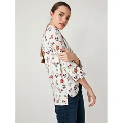 قیمت و خرید شومیز گلدار زنانه ال سی وایکیکی کد 82915 | بانی استایل