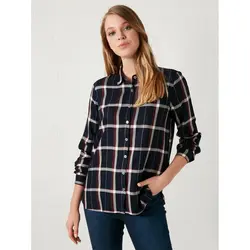 قیمت و خرید شومیز چهارخانه زنانه ال سی وایکیکی کد 82879 | بانی استایل