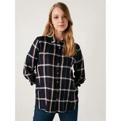 قیمت و خرید شومیز چهارخانه زنانه ال سی وایکیکی کد 82879 | بانی استایل