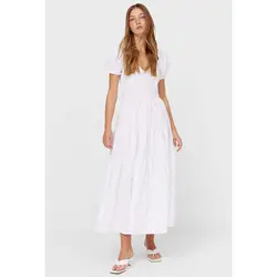 خرید پیراهن میدی زنانه استرادیواریوس کد 81769 | فروشگاه اینترنتی بانی استایل