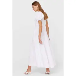 خرید پیراهن میدی زنانه استرادیواریوس کد 81769 | فروشگاه اینترنتی بانی استایل