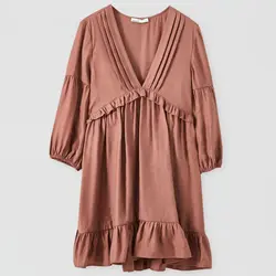 خرید پیراهن کوتاه زنانه پول اند بیر کد 79281 | فروشگاه اینترنتی بانی استایل